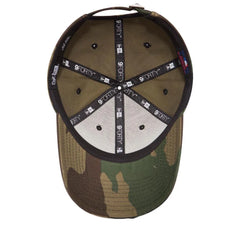 Gorra New Era 9FORTY Verde Camuflaje Logo Negro New York Yankees