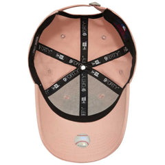 Gorra New Era 9FORTY Rosa Logo Blanco New York Yankees
