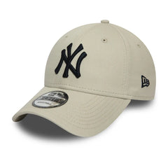 Gorra New Era 9FORTY Beige Logo Negro New York Yankees